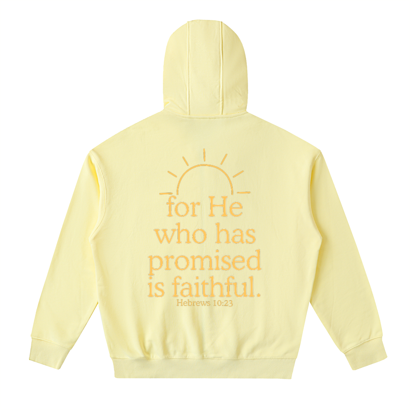 For He Who Has PROMISED – Zip Up
