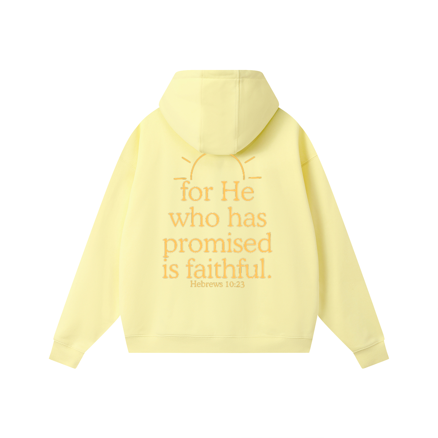 For He Who Has PROMISED – Zip Up